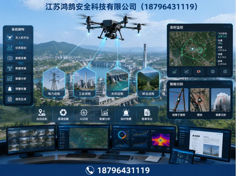 三门峡无人机巡检系统展示图